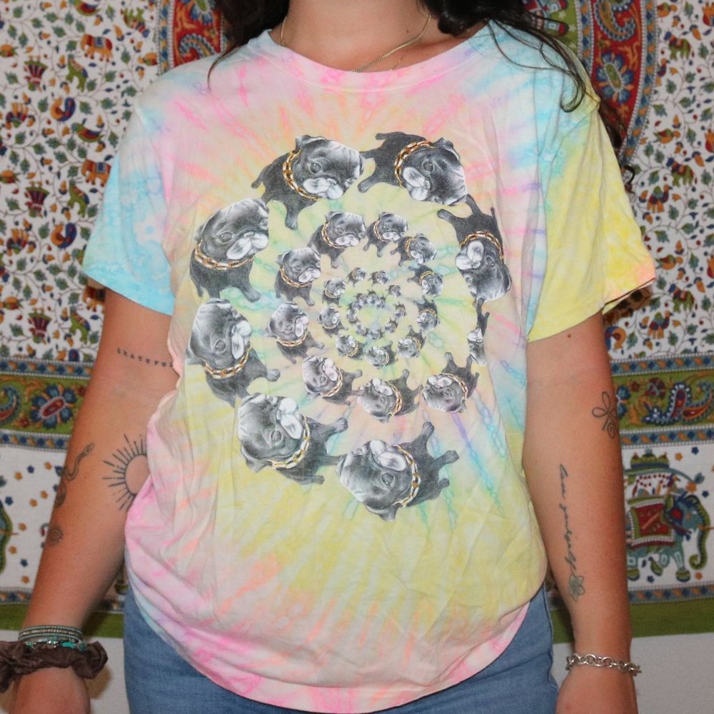 UNIF Tie-Dye Pug Tee